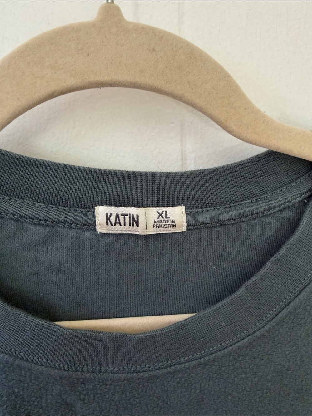 Katin Men's Crewneck Sweater in Slate Blue-Grey - Picture 2 of 2